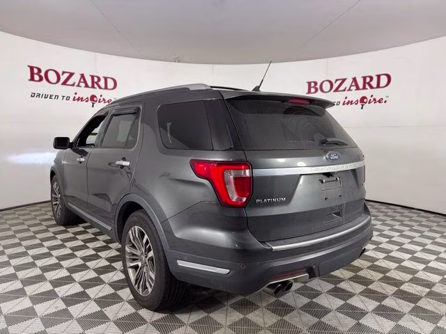 2018 Magnetic Ford Explorer Platinum 4X4 SUV