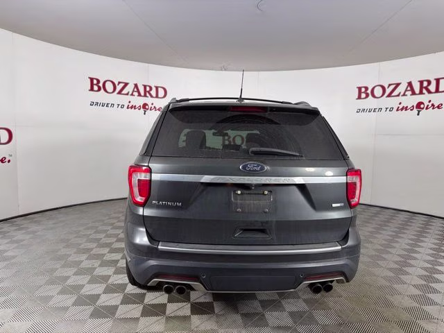 2018 Magnetic Ford Explorer Platinum 4X4 SUV