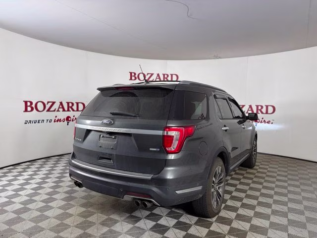 2018 Magnetic Ford Explorer Platinum 4X4 SUV