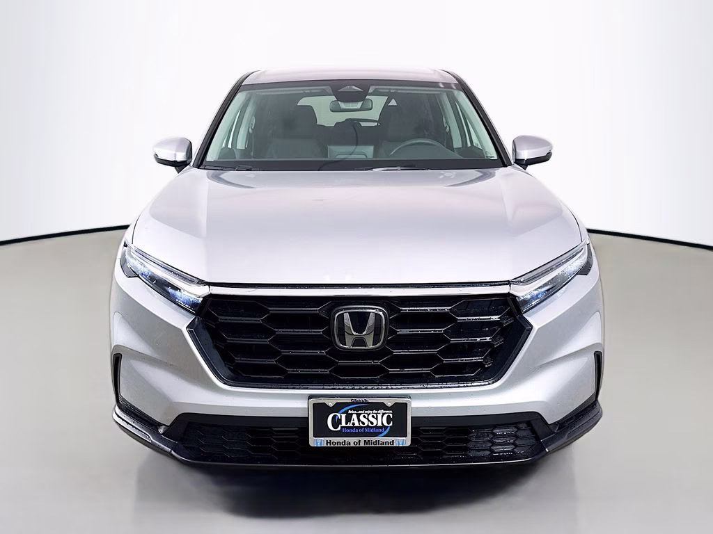 2026 Solar Silver Metallic Honda CR-V LX AWD SUV