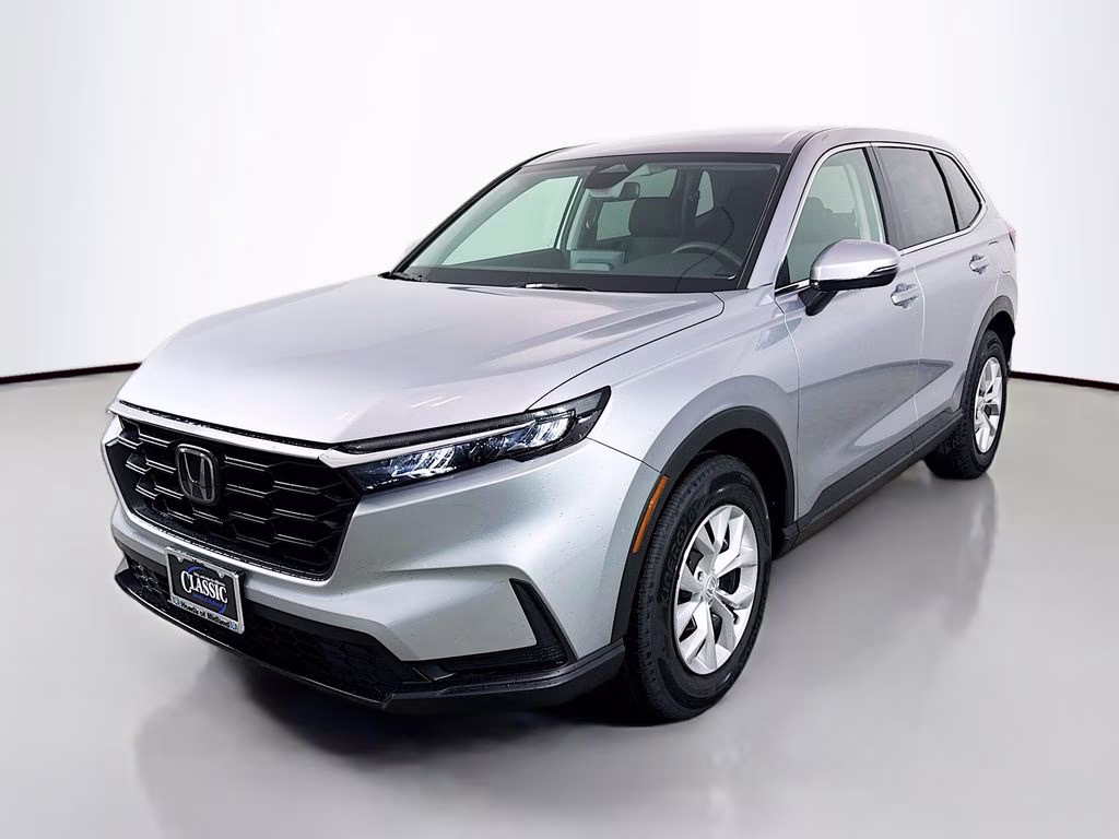 2026 Solar Silver Metallic Honda CR-V LX AWD SUV