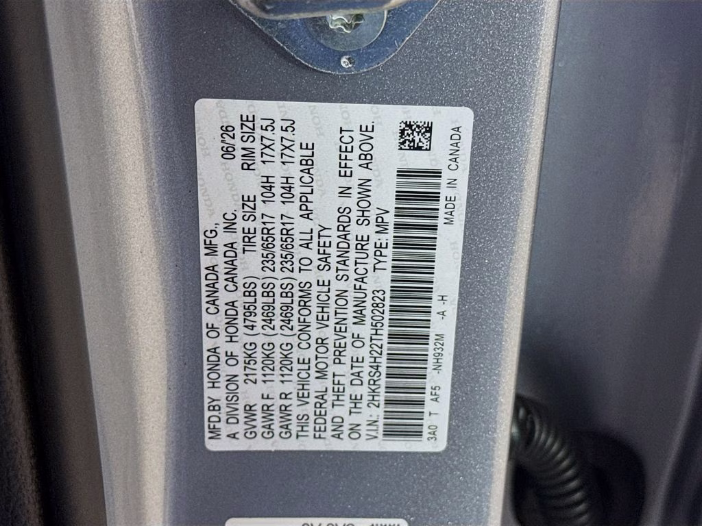2026 Solar Silver Metallic Honda CR-V LX AWD SUV