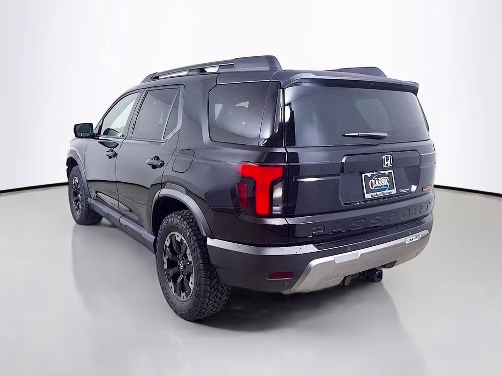2026 Crystal Black Pearl Honda Passport TrailSport Elite AWD SUV