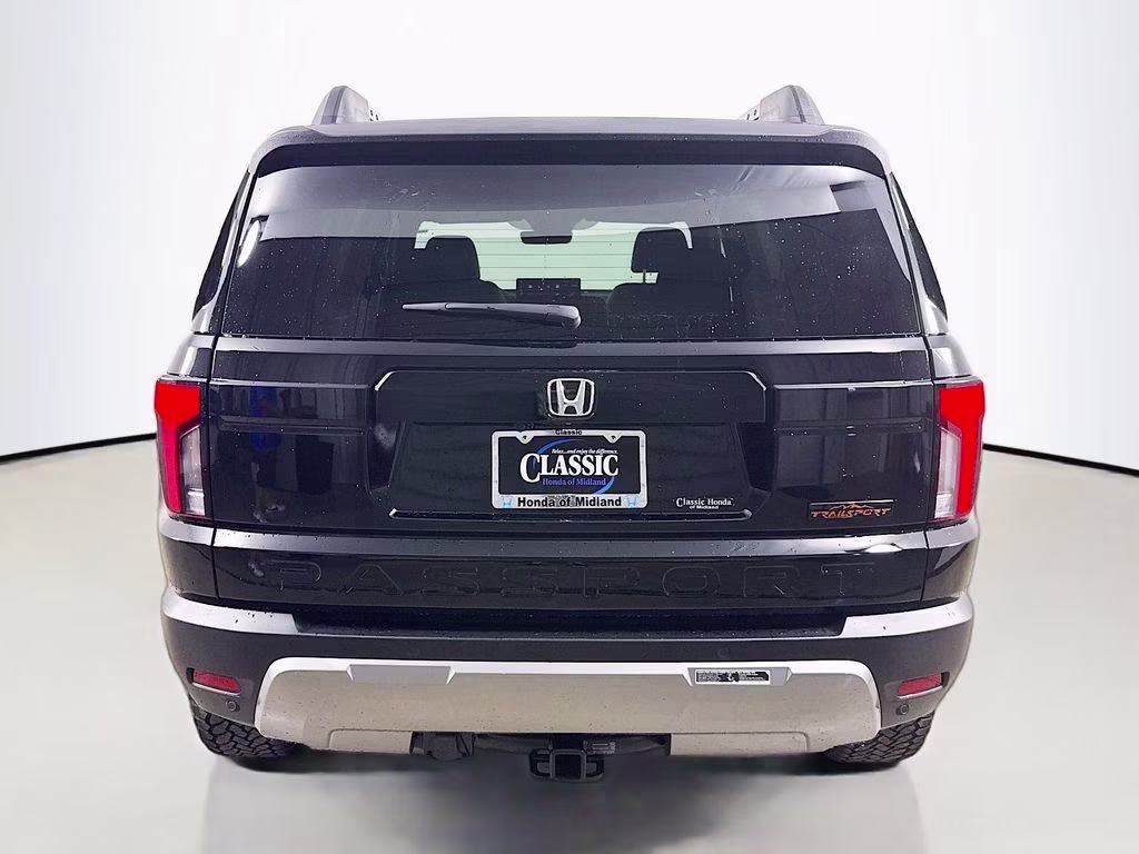 2026 Crystal Black Pearl Honda Passport TrailSport Elite AWD SUV