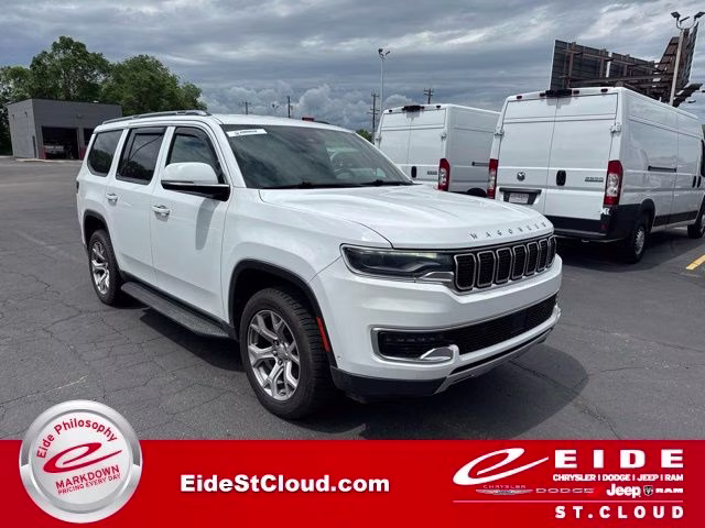 2022 Bright White Clearcoat Jeep Wagoneer Series II 4X4 SUV