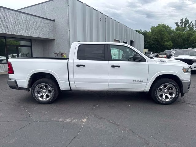 2025 Bright White Clearcoat Ram 1500 Big Horn 4X4 Truck