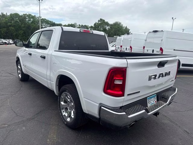 2025 Bright White Clearcoat Ram 1500 Big Horn 4X4 Truck