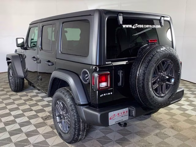 2026 Black Clearcoat Jeep Wrangler 4-Door Sport S 4X4 SUV