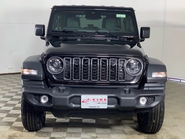 2026 Black Clearcoat Jeep Wrangler 4-Door Sport S 4X4 SUV
