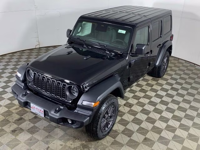 2026 Black Clearcoat Jeep Wrangler 4-Door Sport S 4X4 SUV