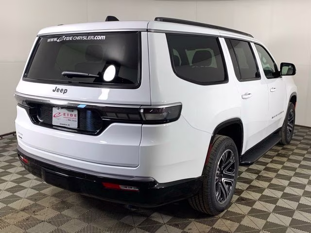 2026 Bright White Clearcoat Jeep Grand Wagoneer 4x4 4X4 SUV