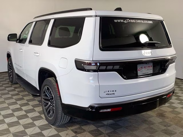 2026 Bright White Clearcoat Jeep Grand Wagoneer 4x4 4X4 SUV