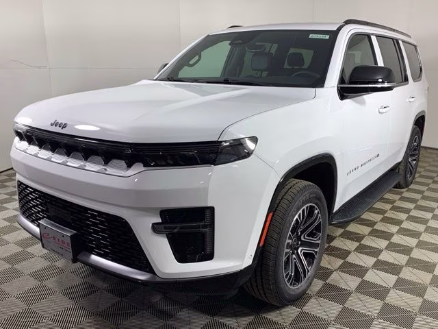 2026 Bright White Clearcoat Jeep Grand Wagoneer 4x4 4X4 SUV