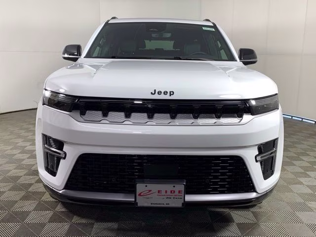 2026 Bright White Clearcoat Jeep Grand Wagoneer 4x4 4X4 SUV