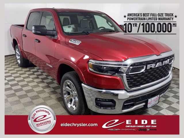2026 Molten Red Pearlcoat Ram 1500 Big Horn 4X4 Truck