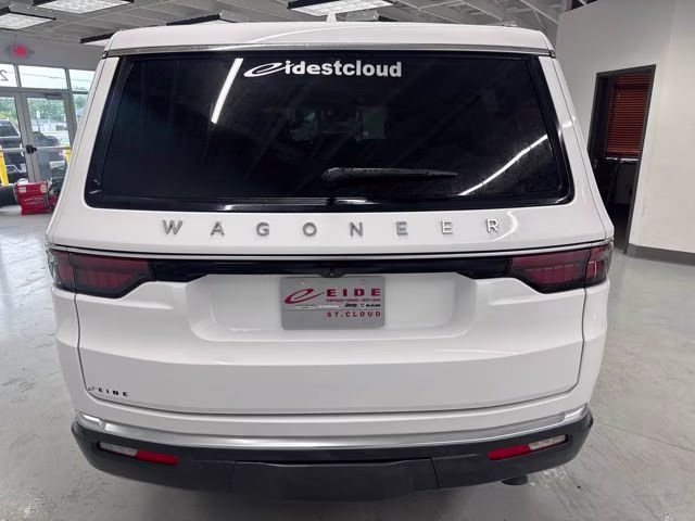 2022 Bright White Clearcoat Jeep Wagoneer Series II 4X4 SUV