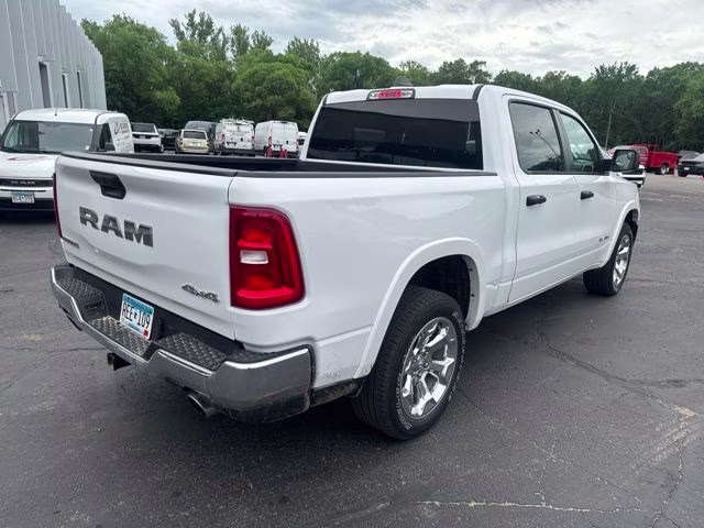 2025 Bright White Clearcoat Ram 1500 Big Horn 4X4 Truck