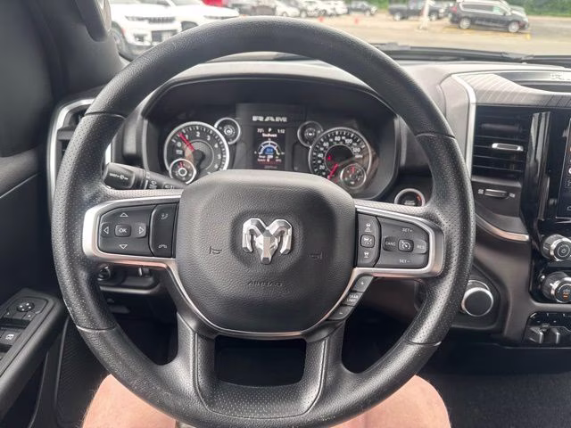 2025 Bright White Clearcoat Ram 1500 Big Horn 4X4 Truck