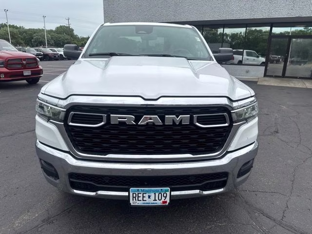 2025 Bright White Clearcoat Ram 1500 Big Horn 4X4 Truck