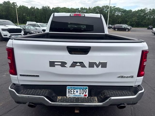 2025 Bright White Clearcoat Ram 1500 Big Horn 4X4 Truck