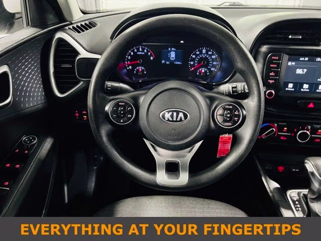 2021 Snow White Pearl Kia Soul S FWD Hatchback