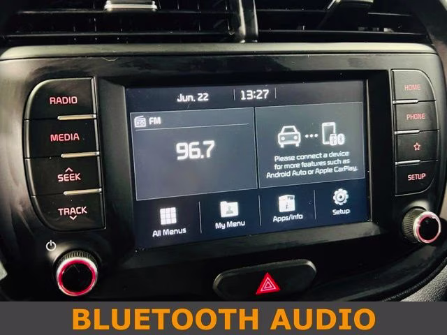 2021 Snow White Pearl Kia Soul S FWD Hatchback