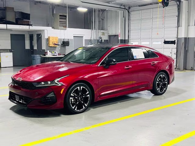 2021 Passion Red Kia K5 GT-Line FWD Sedan
