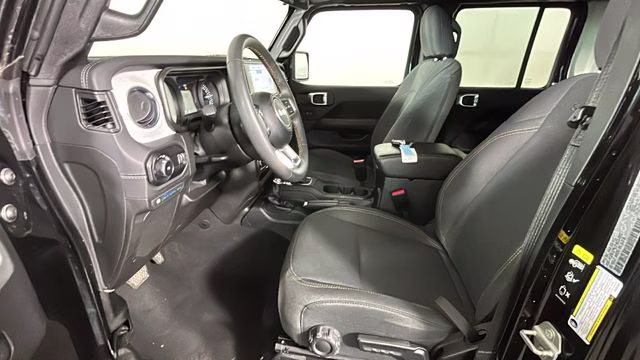 2024 Black Clearcoat Jeep Wrangler Sahara 4xe 4X4 SUV
