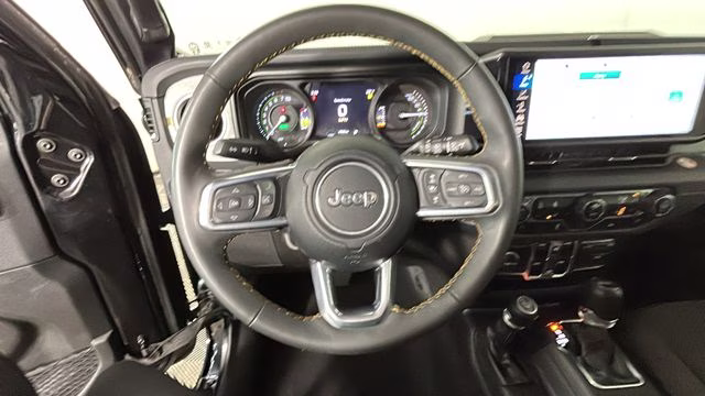 2024 Black Clearcoat Jeep Wrangler Sahara 4xe 4X4 SUV