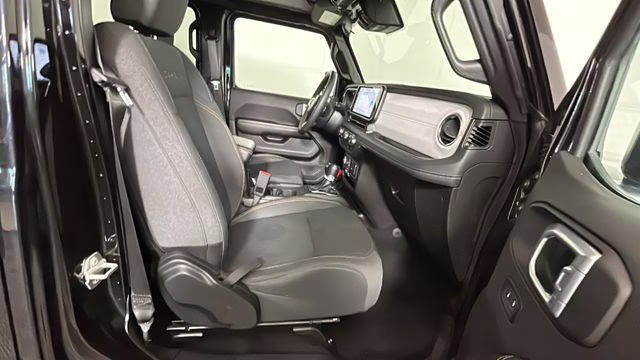 2024 Black Clearcoat Jeep Wrangler Sahara 4xe 4X4 SUV