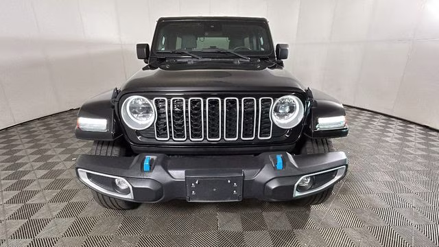 2024 Black Clearcoat Jeep Wrangler Sahara 4xe 4X4 SUV
