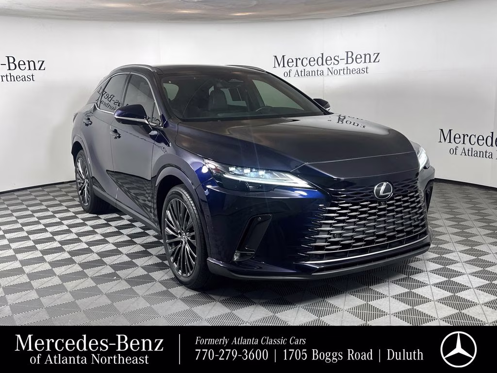2023 Nightfall Mica Lexus RX 350h Luxury AWD SUV