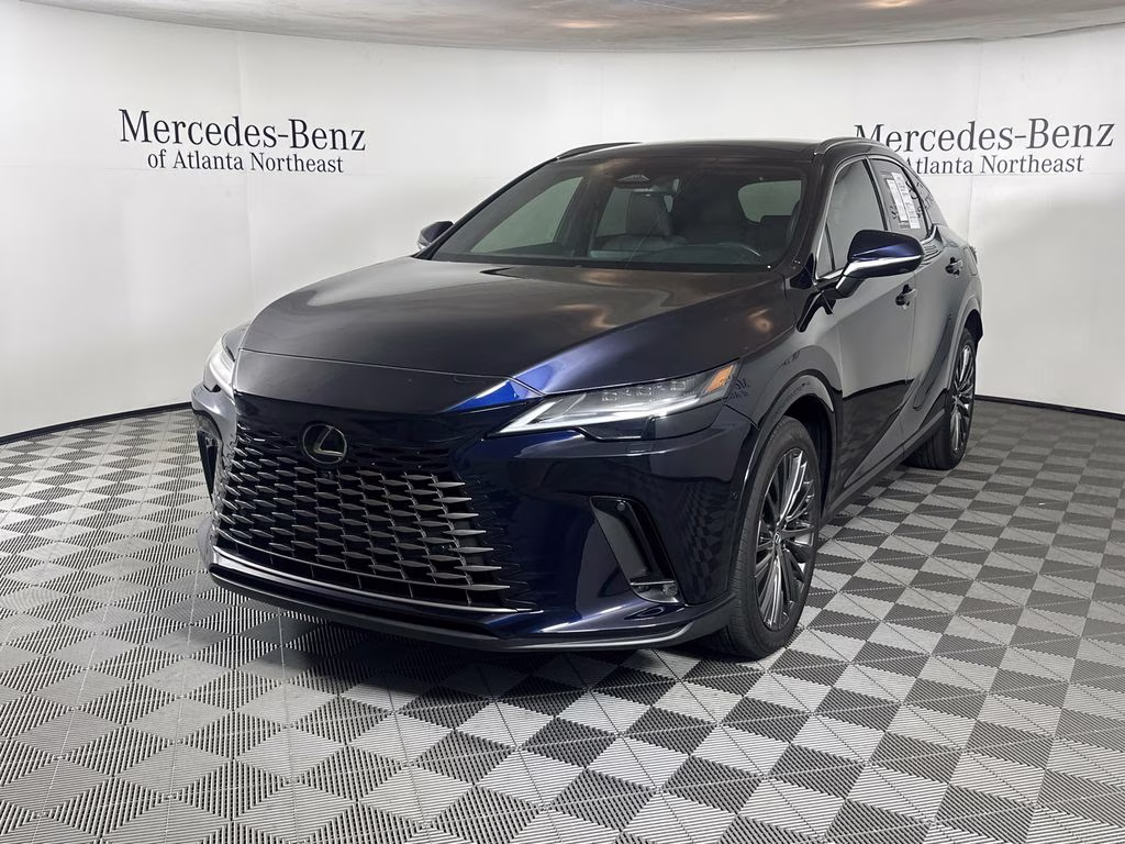 2023 Nightfall Mica Lexus RX 350h Luxury AWD SUV