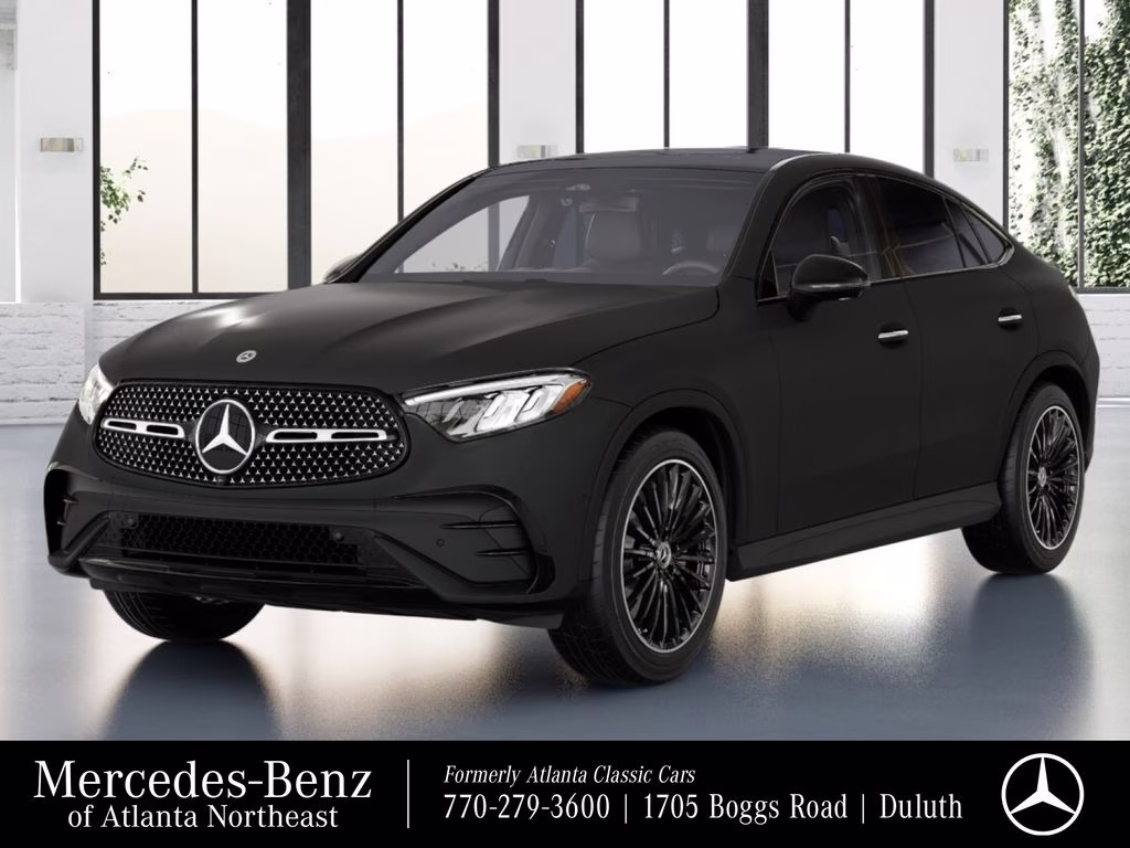 2026 Grey Mercedes-Benz GLC GLC 300 Coupe AWD SUV