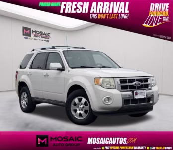 2012 White Suede Ford Escape Limited 4X4 SUV