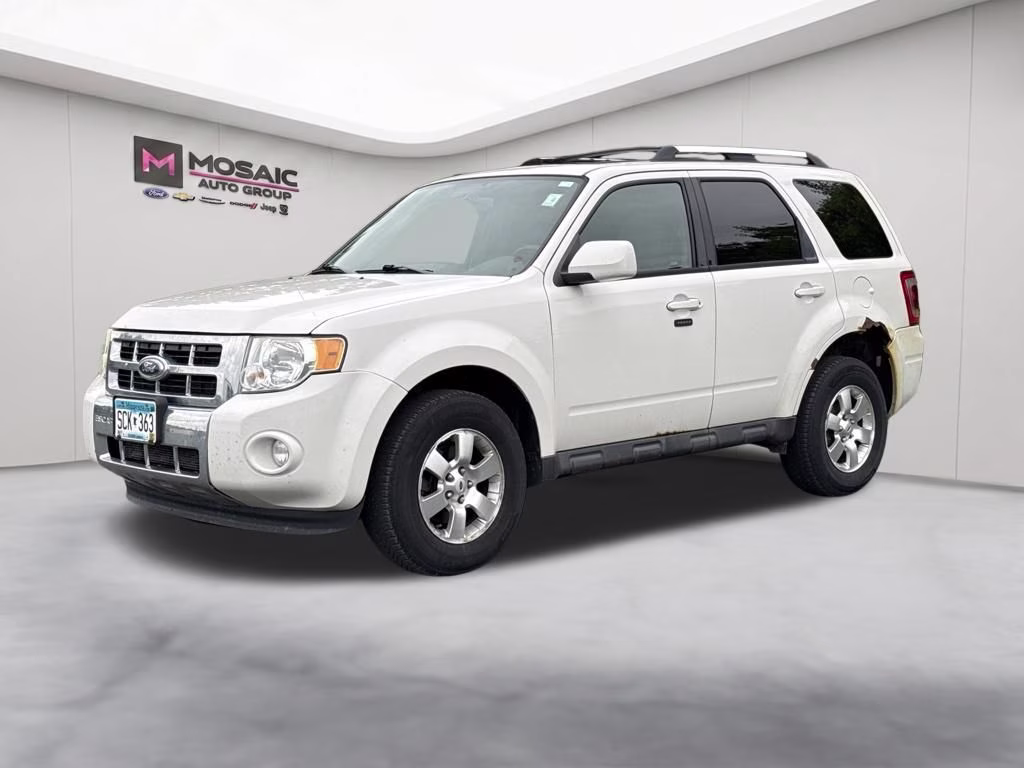 2012 White Suede Ford Escape Limited 4X4 SUV