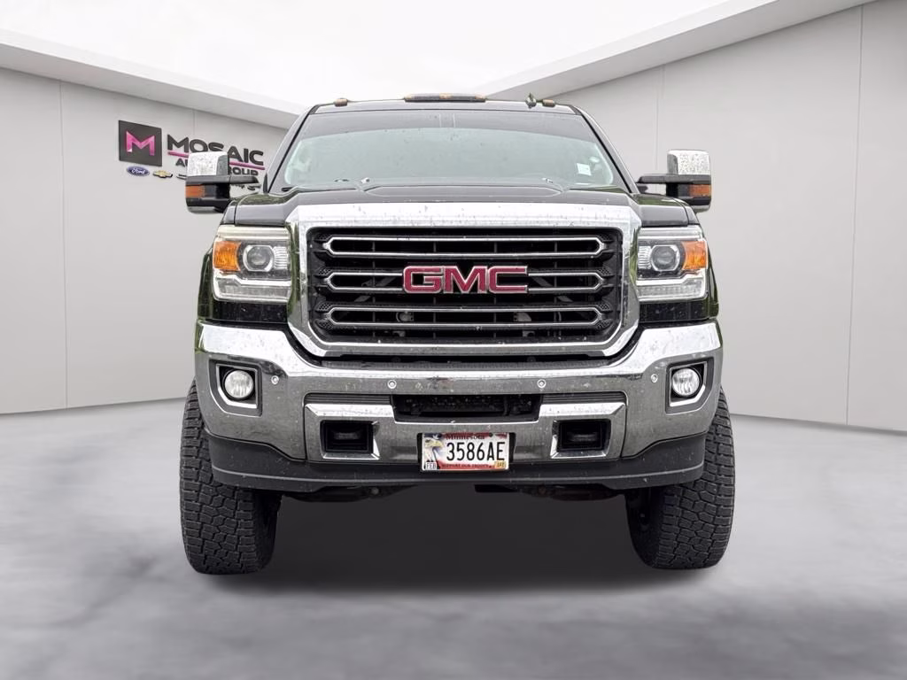 2015 Onyx Black GMC Sierra 2500HD SLT 4X4 Truck