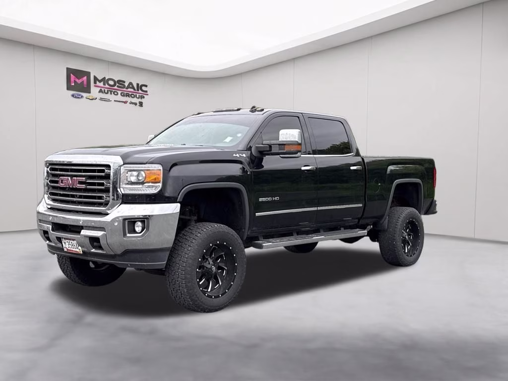 2015 Onyx Black GMC Sierra 2500HD SLT 4X4 Truck