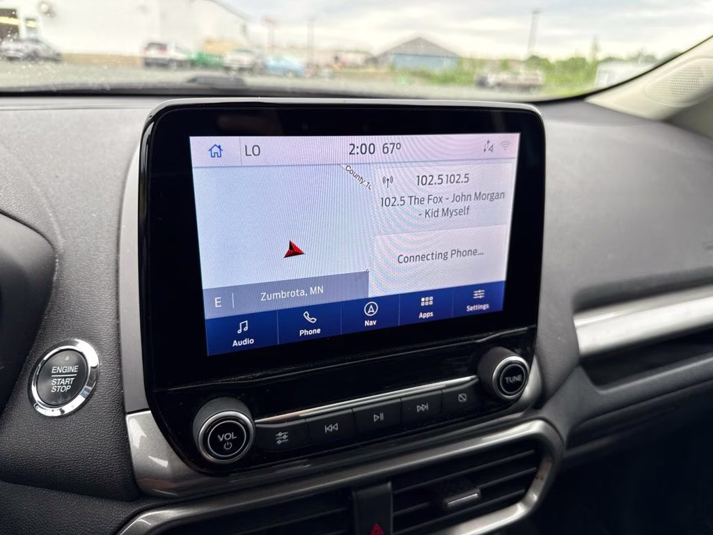 2020 Blue Candy Ford EcoSport SE 4X4 SUV