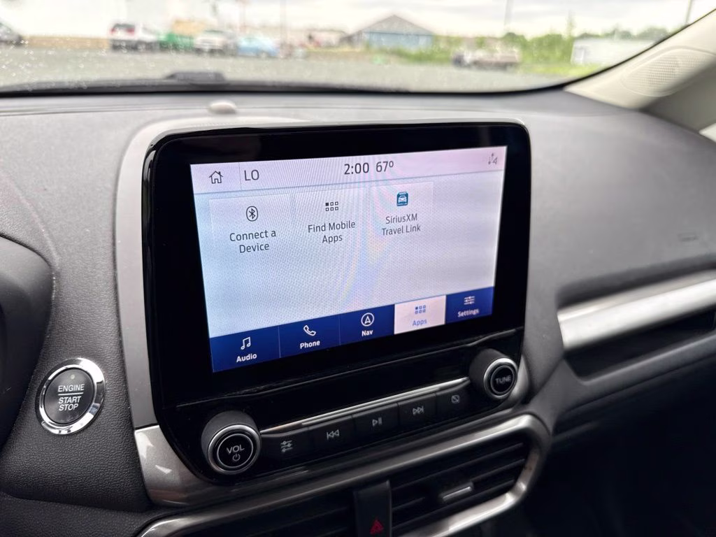2020 Blue Candy Ford EcoSport SE 4X4 SUV