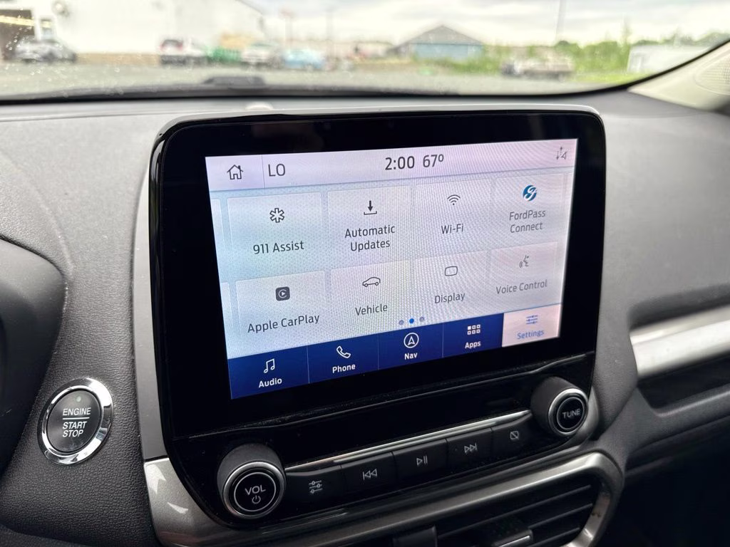 2020 Blue Candy Ford EcoSport SE 4X4 SUV