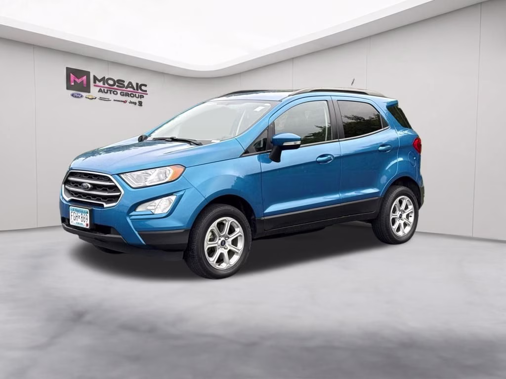 2020 Blue Candy Ford EcoSport SE 4X4 SUV