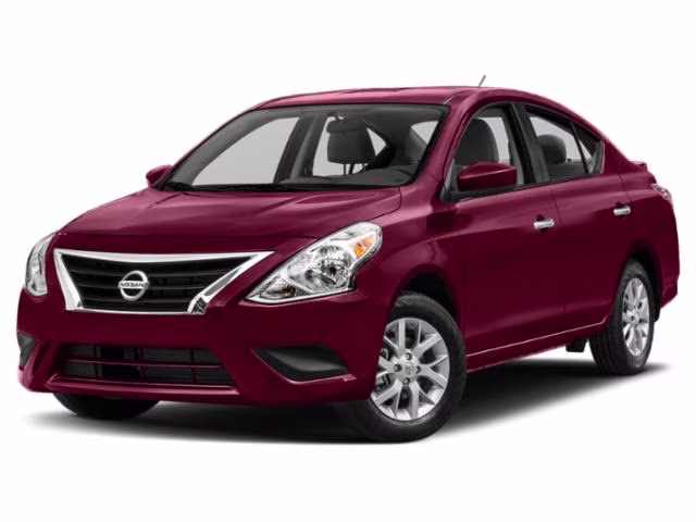 2015 Red Brick Nissan Versa 1.6 S Plus FWD Sedan