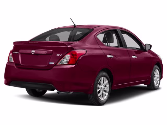 2015 Red Brick Nissan Versa 1.6 S Plus FWD Sedan