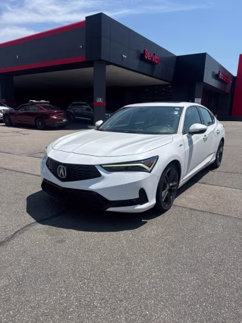 2023 White Acura Integra A-Spec Tech Package FWD Hatchback
