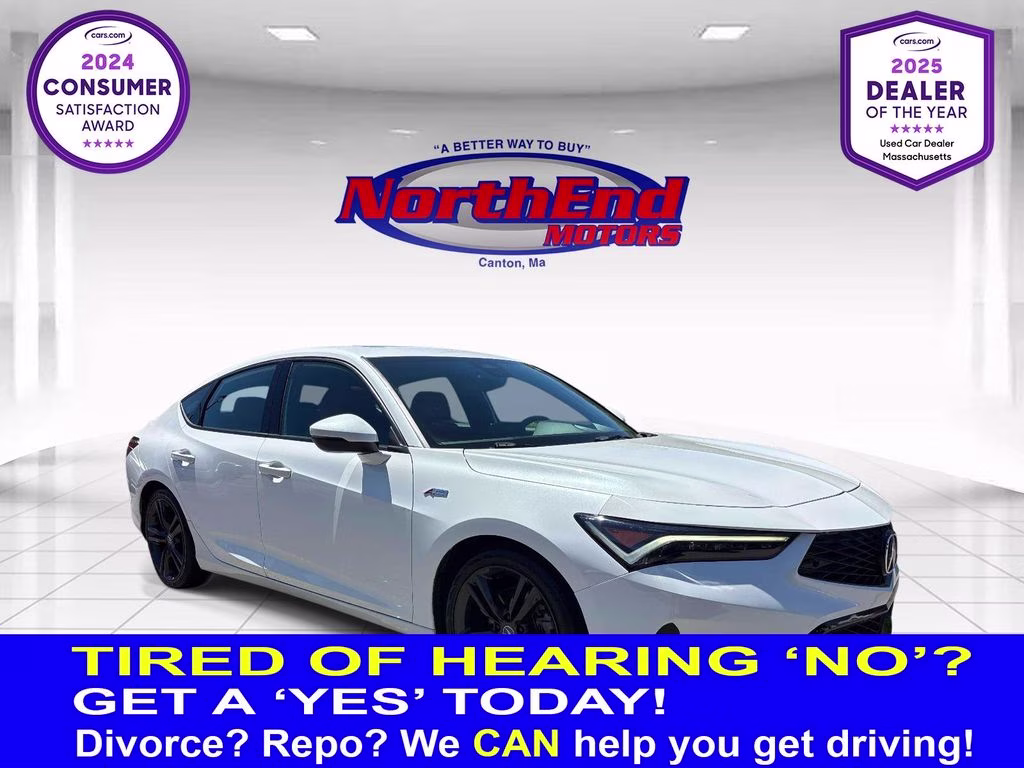 2023 White Acura Integra A-Spec Tech Package FWD Hatchback