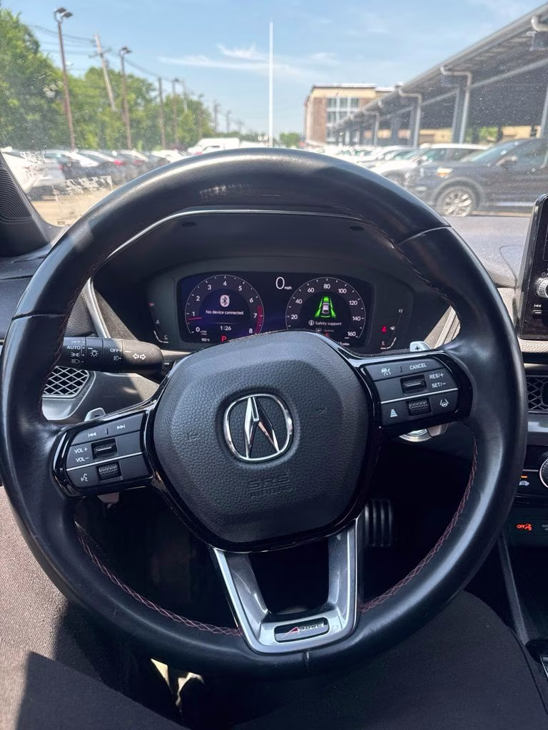 2023 White Acura Integra A-Spec Tech Package FWD Hatchback