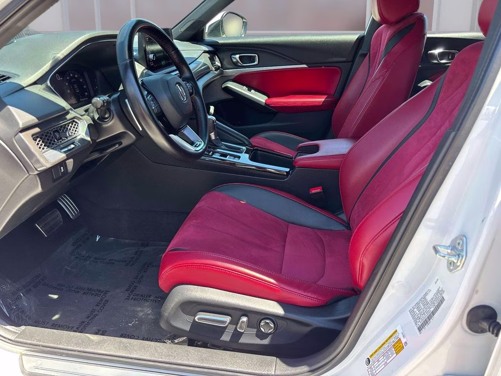 2023 White Acura Integra A-Spec Tech Package FWD Hatchback