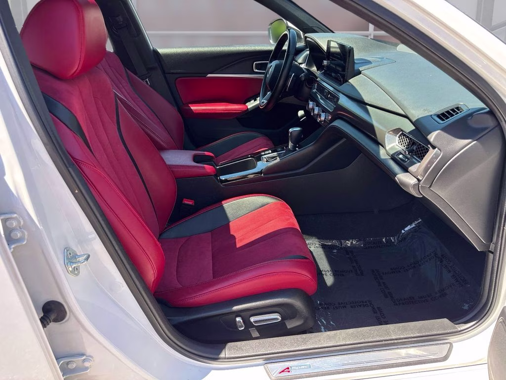 2023 White Acura Integra A-Spec Tech Package FWD Hatchback