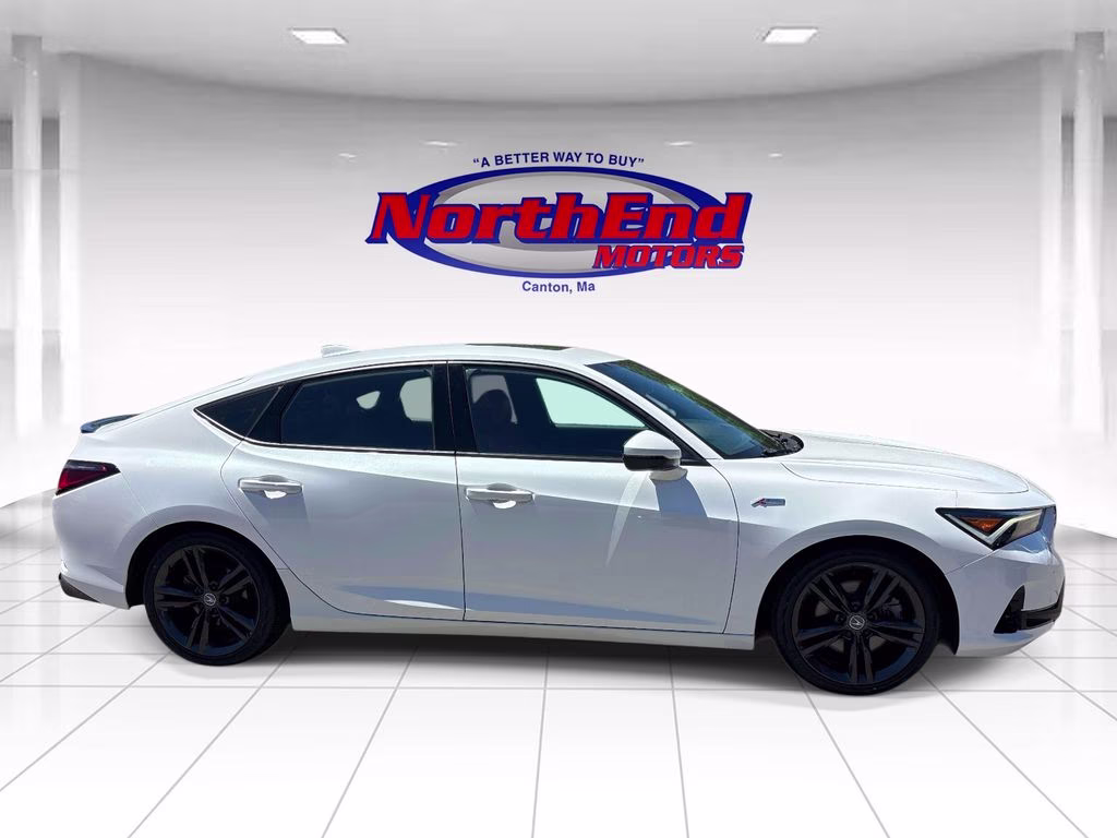 2023 White Acura Integra A-Spec Tech Package FWD Hatchback
